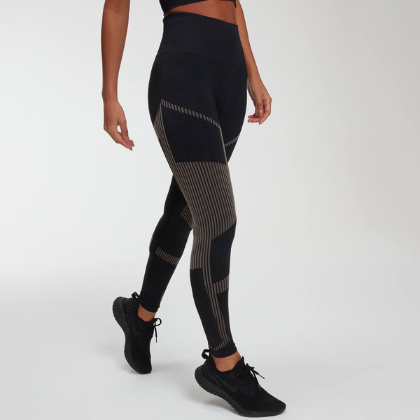 Impact Seamless 无缝系列 女士紧身健身裤 - 黑色