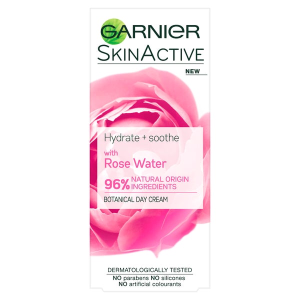 Garnier 天然玫瑰水保湿乳 50ml | 适合敏感肌