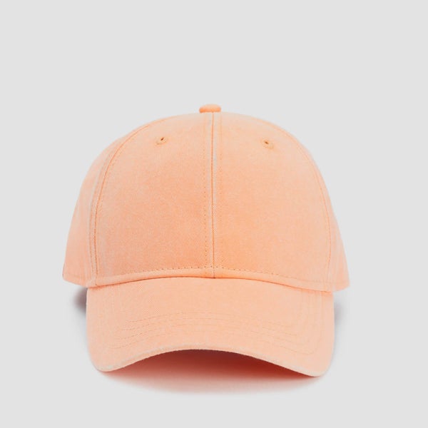 Coordinate 酸洗棒球帽 - 粉橘色