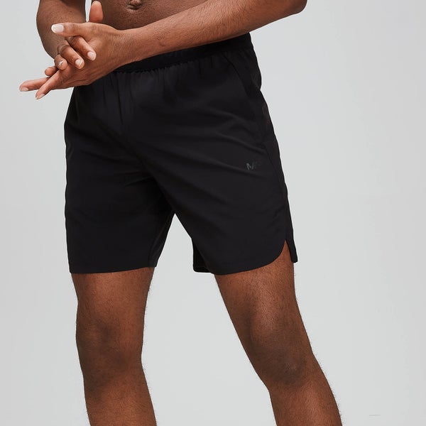 男士健身训练短裤 - 黑色