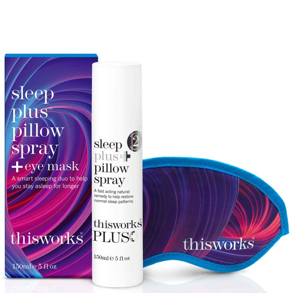 this works Deep Sleep Pillow Spray + Eye Mask