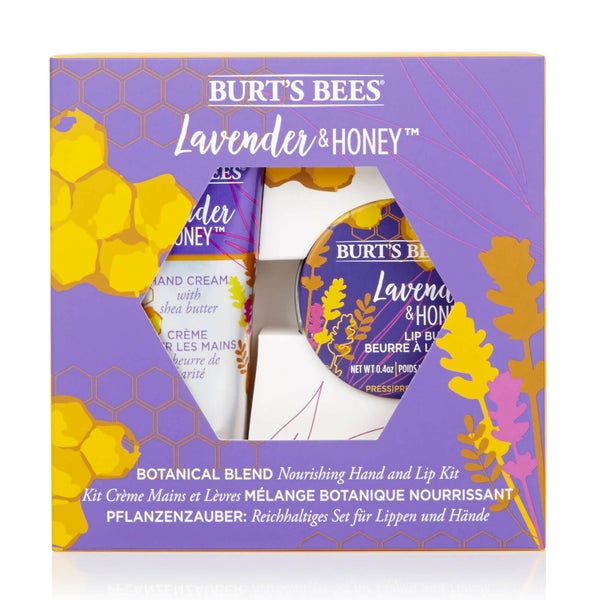Burt’s Bees Botanical Blend Nourishing Hand and Lip Kit - Lavender & Honey