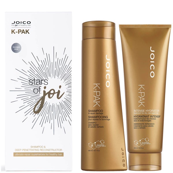 Joico Stars of Joi K-Pak Shampoo 300ml and Intense Hydrator Treatment 250ml