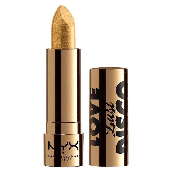 NYX Professional Makeup Love Lust & Disco Gold Dipper Limited Edition Lipstick Metallic Topper 6ml