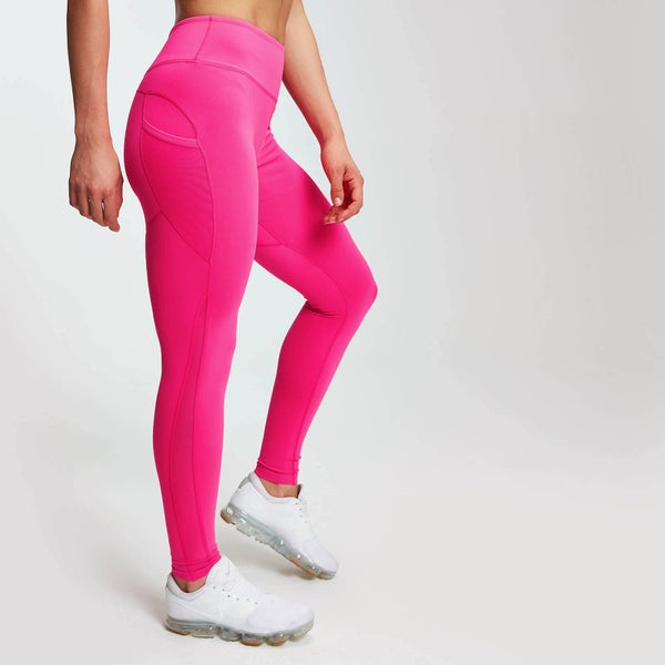 力量系列女士健身运动裤 - 粉色