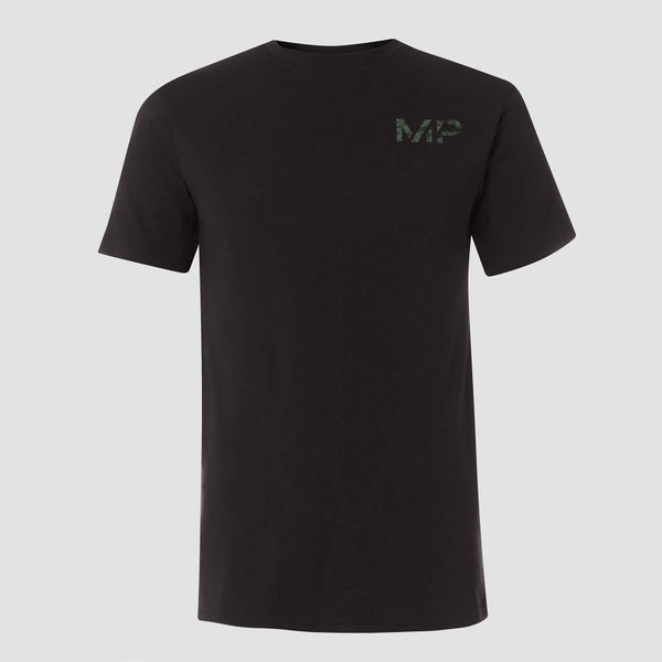 MP Geo Camo T-Shirt - Black/Green