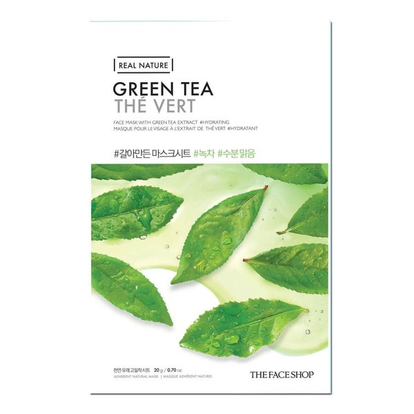 THE FACE SHOP Real Nature Sheet Mask Green Tea