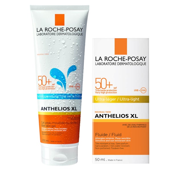 La Roche-Posay Face and Body Sunscreen Set for Oily and Acne-Prone Skin