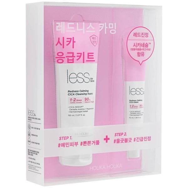 Holika Holika Less On Skin Redness Calming CICA Emergency Kit