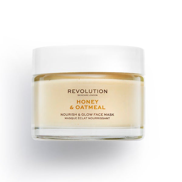Revolution Skincare Honey and Oatmeal Nourish and Glow Face Mask 50ml