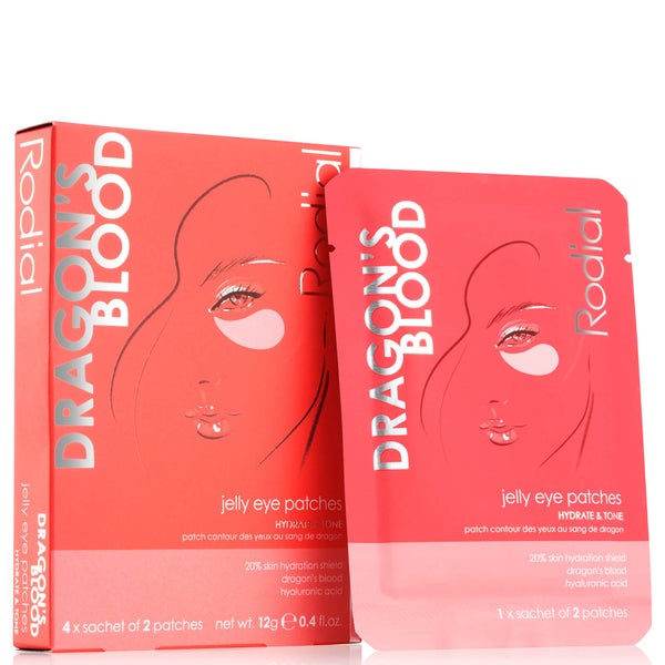 Rodial Dragon's Blood Jelly Eye Patches (Pack of 4)