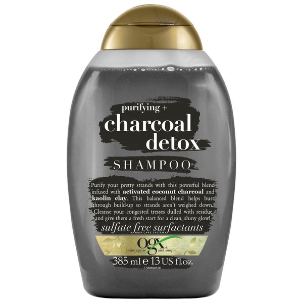OGX Purifying+ Charcoal Detox Shampoo 385ml