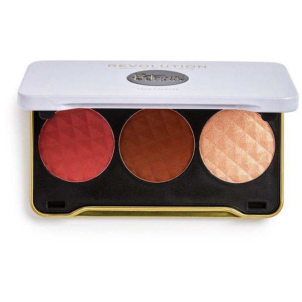 Revolution Beauty x Patricia Bright You Are Gold Face Palette