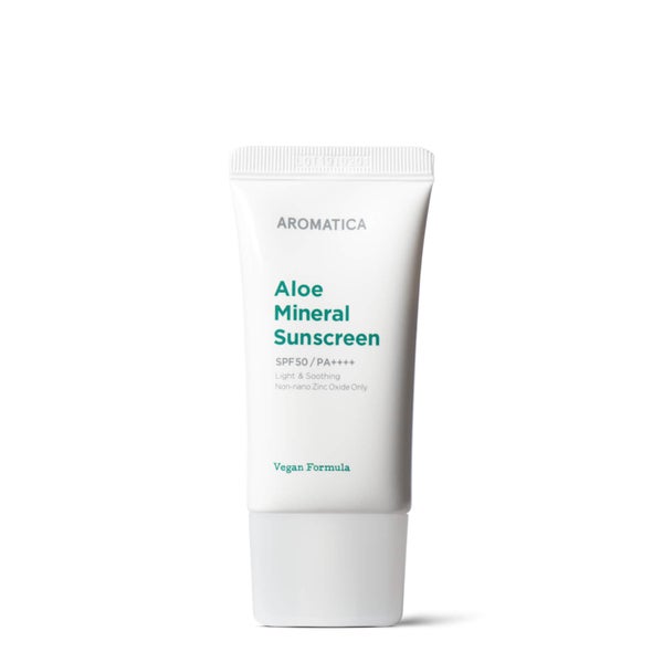 AROMATICA Soothing Aloe Mineral Sunscreen SPF50/PA++++ 50ml