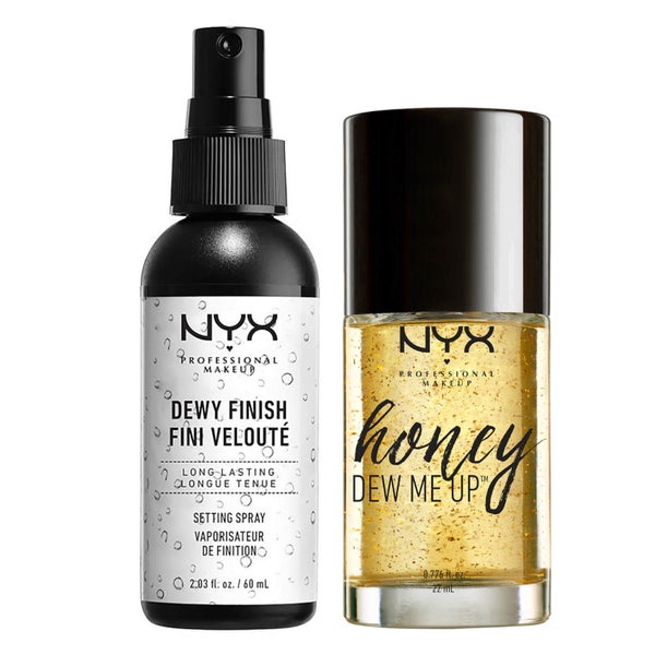 NYX Professional Makeup Dewy Primer & Setting Spray Duo Set