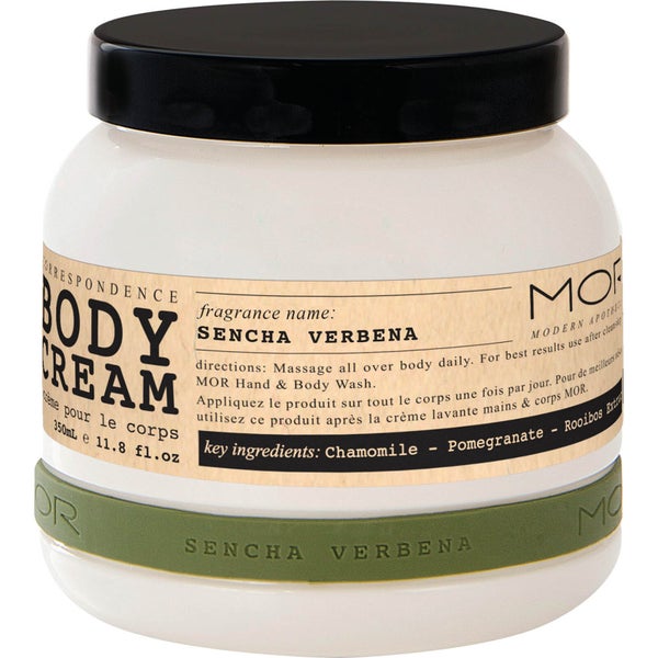 MOR Body Cream Sencha Verbena 350ml