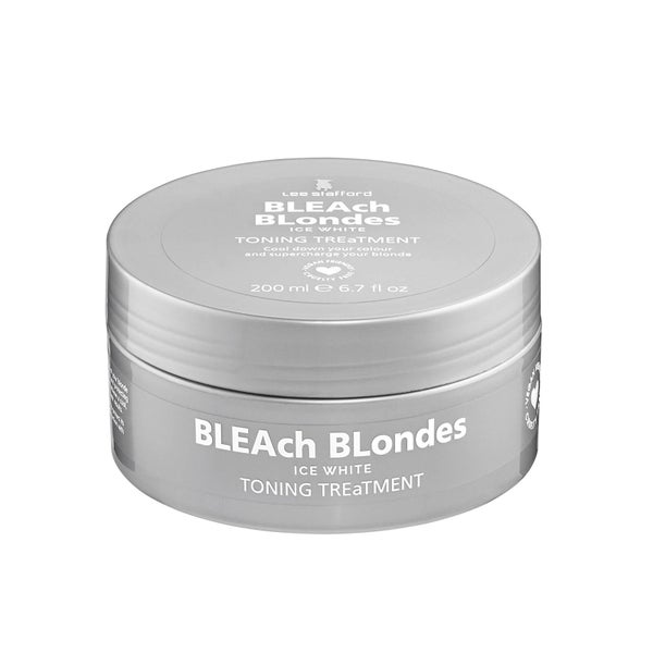 Lee Stafford Bleach Blondes Ice White Toning Treatment Mask 6.76 fl. oz