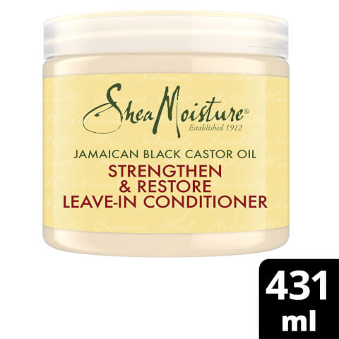 Shea Moisture Jamaican Black Castor Oil Strengthen, Grow & Restore Leave-In Conditioner 431ml