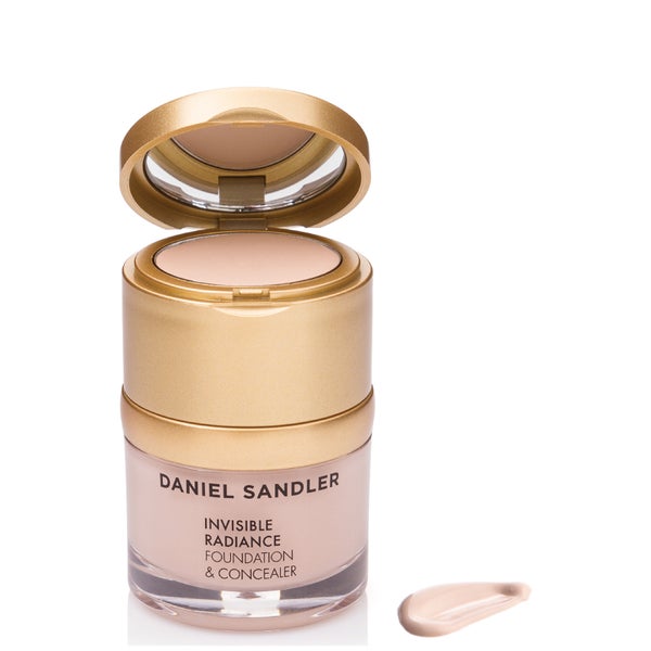 Daniel Sandler 隐形亮肤粉饼和遮瑕膏 | 瓷白