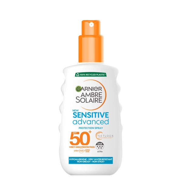 Garnier Ambre Solaire Sensitive Sun Cream Spray SPF 50+ 200ml
