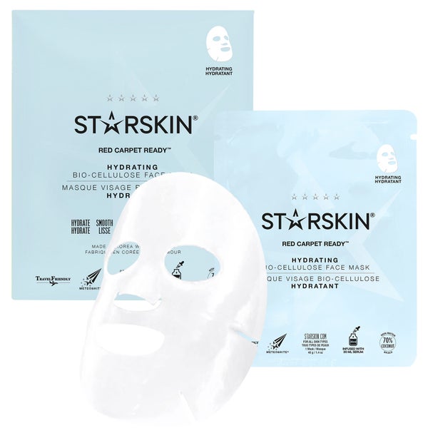 STARSKIN 红毯必备系列椰子生物纤维素第二皮肤补水面膜