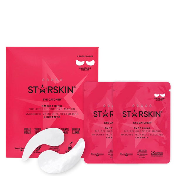 STARSKIN Eye Catcher™ 椰子生物纤维素如肤平滑滋润眼膜 | 2 套装