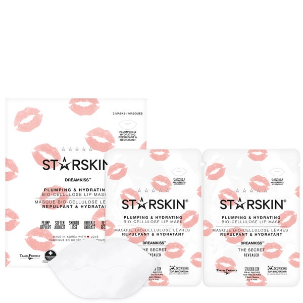 STARSKIN DREAMKISS™ 丰润补水生物纤维素唇膜 | 2 片