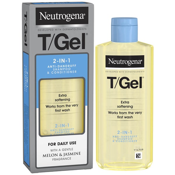 Neutrogena 露得清 T/Gel 2合1 去屑洗发水和护发素 250ML