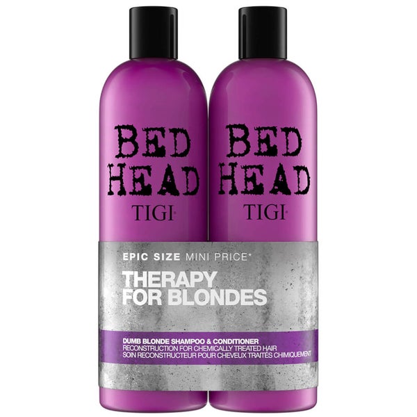 TIGI Bed Head 金发修复洗发水与护发素两件套 2 x 750ml | 针对染色头发