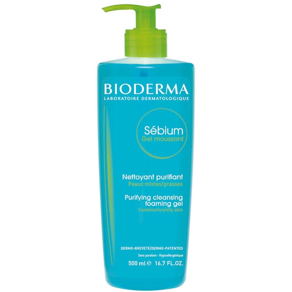 Bioderma Sébium Purifying Foaming Gel Oily to Blemish-Prone Skin 500ml