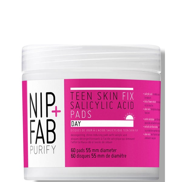 NIP + FAB 青少年皮肤修复水杨酸日垫60片