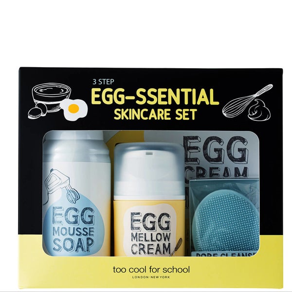 Too Cool For School Egg-Ssential Skincare Set