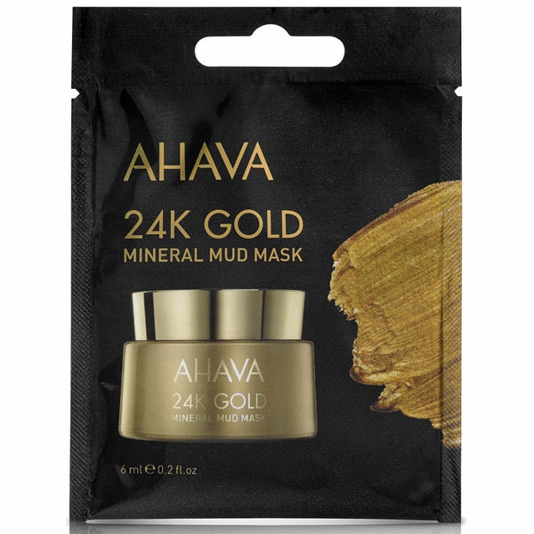 AHAVA 24K 黄金和四海矿物质泥 面膜 （一次装）