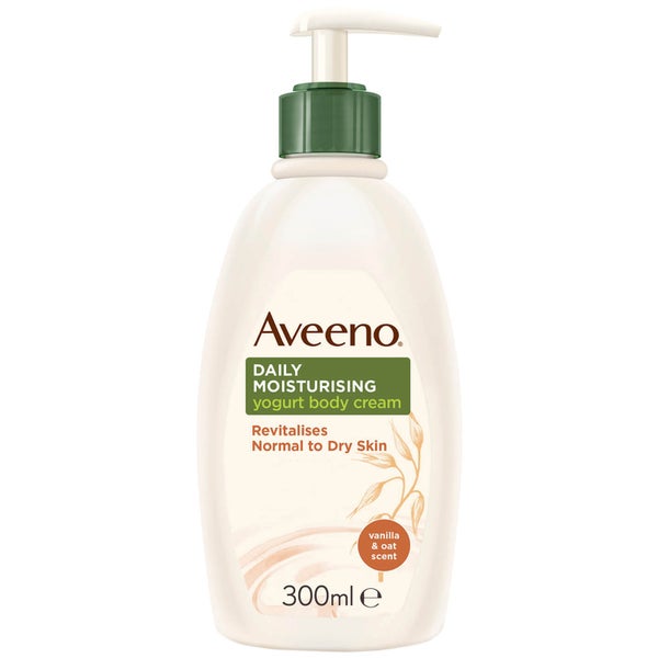 Aveeno 日常保湿酸奶身体乳 300ml | 香草和燕麦香味