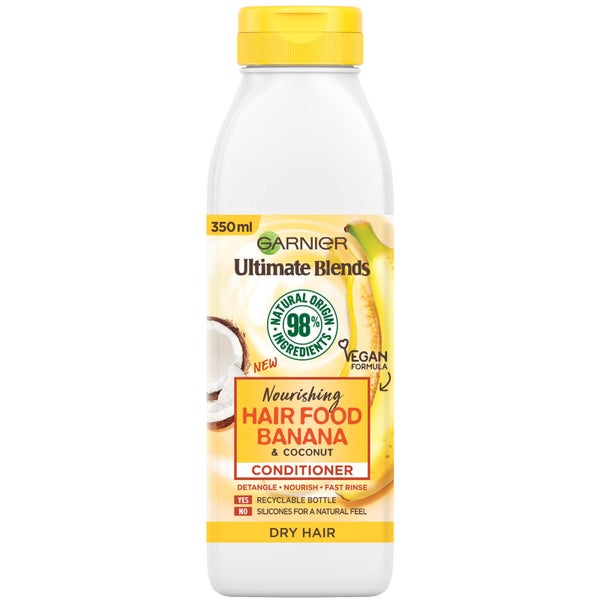 Garnier 秀发营养香蕉滋养护发素 350ml | 适合干性发质