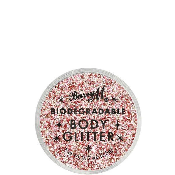 Barry M Cosmetics Biodegradable Body Glitter 3.5ml (Various Shades)