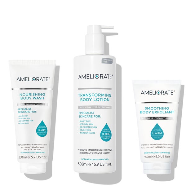 AMELIORATE Smooth Skin Supersize Bundle (Fragrance Free) (New Packaging)