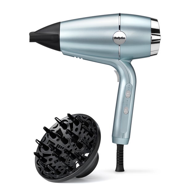 BaByliss Hydro Fusion Anti Frizz Hair Dryer with Diffuser