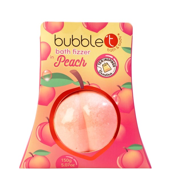 Bubble T Bath Fizzer - Peach 150ml