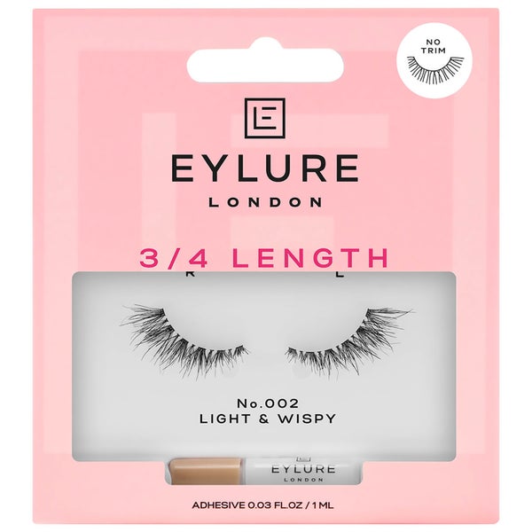 Eylure False Lashes - 3/4 Length No. 002