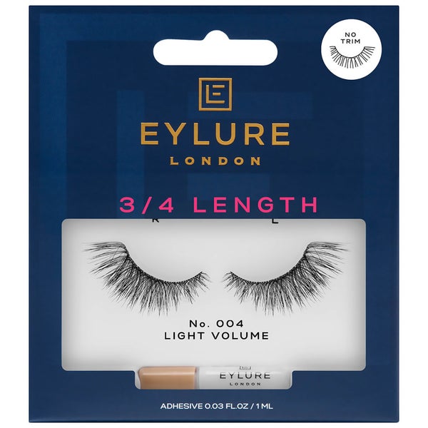 Eylure False Lashes - 3/4 Length No. 004