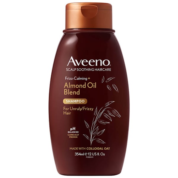 Aveeno Scalp Soothing Haircare Frizz Calming Almond Oil Blend Shampoo 354ml