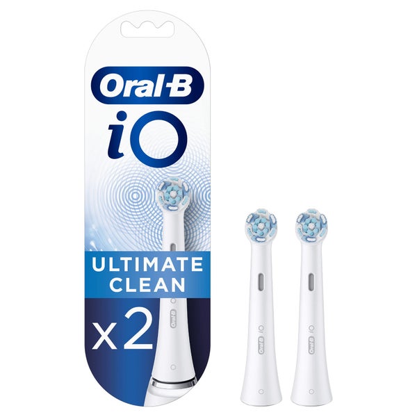 Oral-B iO Ultimate Clean Toothbrush Heads - Pack of 2 Counts
