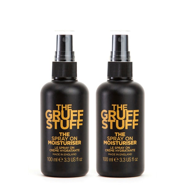 THE GRUFF STUFF The Spray On Moisturiser Duo