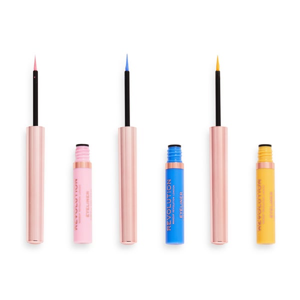 Makeup Revolution Neon Heat Coloured Liquid Eyeliner 10g (Various Shades)