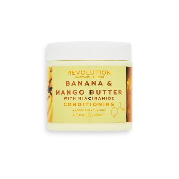 Revolution Haircare Conditioning Banana and Mango Butter with Niacinamide Hair Mask 200ml