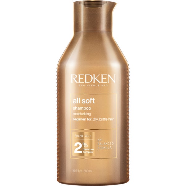 Redken All Soft Shampoo For Dry, Brittle Hair 500ml