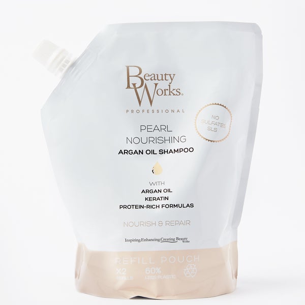 Beauty Works Pearl Nourishing SF Shampoo Refill Pouch 500ml