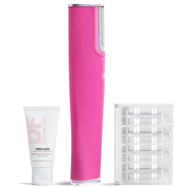 DERMAFLASH Luxe 高级声波磨皮和桃绒毛去除仪（多色系可选）- 流行粉色