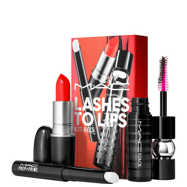 MAC Superstar Lashes To Lips Kit Red